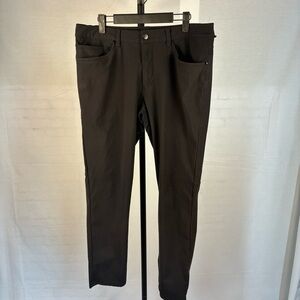 Lululemon Mens ABC 5-Pocket Pants Gray 34x29